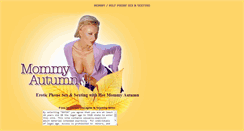 Desktop Screenshot of mommyautumn.com