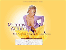 Tablet Screenshot of mommyautumn.com